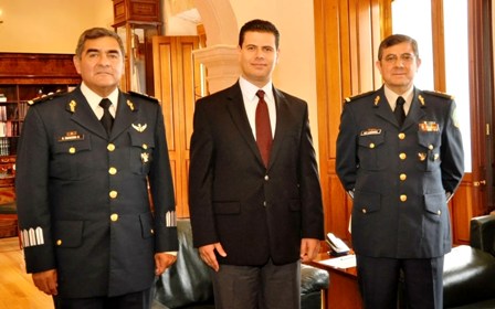 ACUERDA MIGUEL ALONSO ACCIONES PARA LA SEGURIDAD CON EL EJÉRCITO