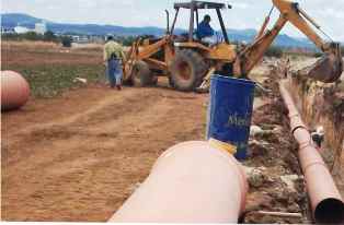 AMPLÍA CEAPA METAS EN CONSTRUCCIÓN DEL DRENAJE PLUVIAL EN CALERA