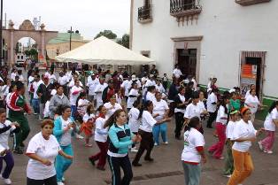 PROMUEVEN EL EJERCICIO EN CALERA PARA CONTRARESTAR OBESIDAD