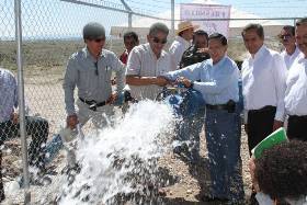 SUPERVISA ALCALDE AVANCE DE LOS TRABAJOS EN POZOS DE CARRILLO Y RANCHO LA LUZ