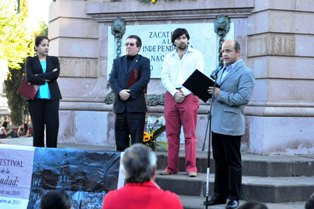 PARTICIPÓ ALCALDE EN EL 426 ANIVERSARIO DE LA DECLARATORIA COMO CIUDAD A ZACATECAS