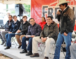 SAUCEDO RAMÍREZ ATIENDE PROBLEMAS HEREDADOS EN TORIBIO
