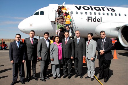 VOLARIS REFRENDA SU CONFIANZA CON ZACATECAS