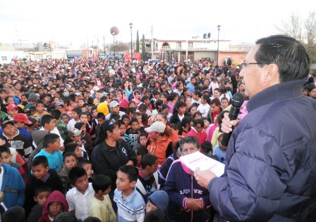 ENTREGA JGP EN SAN JOSE DE LOURDES, APOYOS INVERNALES