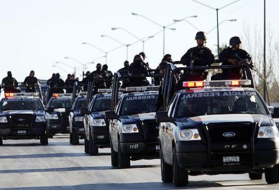 MUEREN 4 INEGRANTES DEL CRÍMEN ORGANIZADO, AL ENFRENTARSE CON POLICÍAS FEDERALES ESTA MADRUGADA EN GUADALUPE