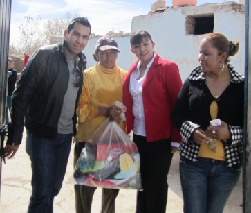 ALCALDE INAUGURA RED DE AGUA POTABLE EN SAN MATEO