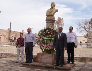 ENCABEZA MAR HOMENAJE LUCTUOSO A PEDRO CORONEL