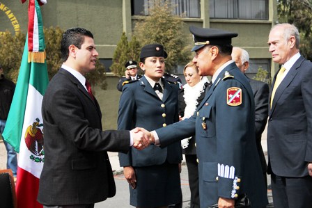 ACUDE MAR A TOMA DE POSESIÓN DEL NUEVO COMANDANTE DE LA XI ZONA MILITAR