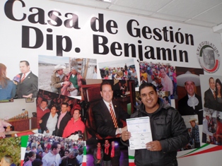 Diputado Benjamín Medrano cumple