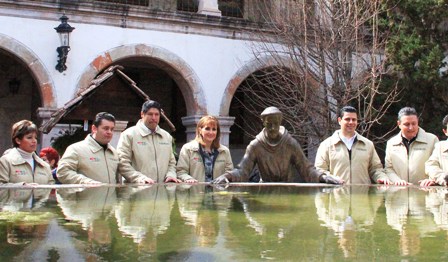 ACUERDAN ALONSO REYES Y MIGUEL ÁNGEL MANCERA IMPULSAR TURISMO, CULTURA Y PROYECTOS COMUNES