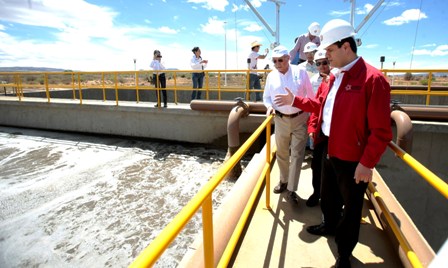 INAUGURA MAR PLANTA DE TRATAMIENTO DE AGUAS RESIDUALES PONIENTE