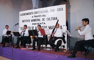 EXITOSA PRESENTACIÓN TUVO EL “QUINTETO DE ALIENTOS MADERA”