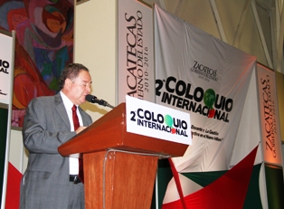 INAUGURA GOBERNADOR COLOQUIO ZACATECAS, LOS DÍAS DE LAS ARMAS