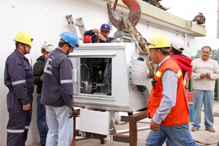 FUE INSTALADO EL PRIMER AEROGENERADOR DE ENERGÍA EN ZACATECAS
