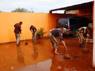 BRINDA APOYO DTTYV EN COMUNIDADES AFECTADAS POR LLUVIAS