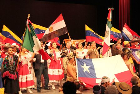RECIBE GODEZAC A DELEGACIONES PARTICIPANTES DEL FESTIVAL ZACATECAS DEL FOLCLOR INTERNACIONAL