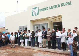 ENTREGA MUNICIPIO NUEVA  UNIDAD MÉDICA RURAL EN CASA BLANCA
