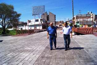 CASI LISTA PARA SU APERTURA ALAMEDA Y CALZADA