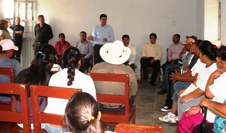 ENTREGA MUNICIPIO Y CONAGUA PLAN DIRECTOR HIDROAGRICOLA A PRODUCTORES DE REGIÓN CASA BLANCA