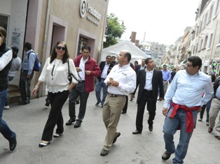 SUPERVISA ARR OBRAS EN EL CENTRO HISTÓRICO