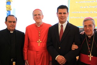 SE REÚNE MAR CON EL CARDENAL JAVIER LOZANO BARRAGÁN