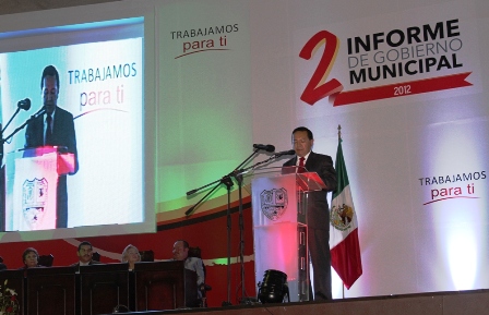 RINDE RAFAEL FLORES MENDOZA SU 2DO INFORME DE GOBIERNO MUNICIPAL, UN SEGUNDO AÑO DE LOGROS