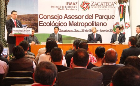 FORMALIZA MAR CREACIÓN DEL CONSEJO ASESOR DEL PARQUE ECOLÓGICO METROPOLITANO