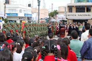 CON LA PARTICIPACIÓN DEL 97 BATALLÓN DE INFANTERIA,