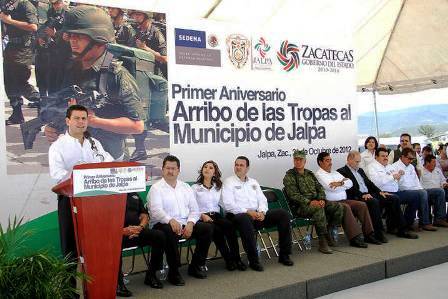 REAFIRMA GOBERNADOR SU DETERMINACIÓN DE TRABAJAR POR LA TRANQUILIDAD Y SEGURIDAD DE LOS ZACATECANOS