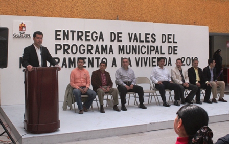 ENTREGA MUNICIPIO MÁS DE 300 ACCIONES DE MEJORAMIENTO DE VIVIENDA