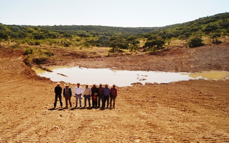 ALCALDE INAUGURA BORDO Y PRESA