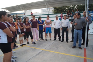 ENTREGA ALCALDE CANCHAS DE USOS MULTIPLES