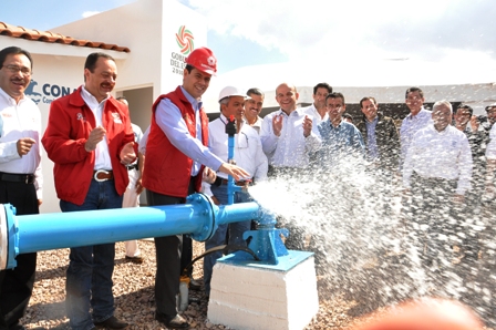 INAUGURA MAR POZOS EN MORELOS PARA MITIGAR EFECTOS DE LA SEQUÍA