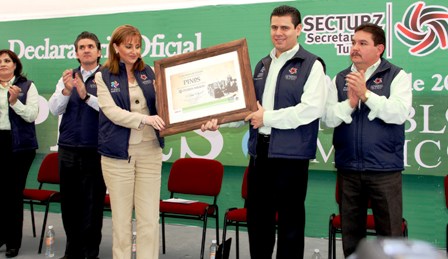 RECIBE PINOS NOMBRAMIENTO COMO CUARTO PUEBLO MÁGICO DE ZACATECAS