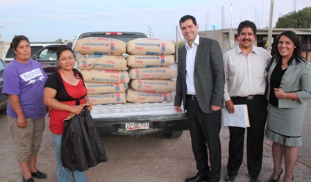 ENTREGA MUNICIPIO MATERIAL PARA INFRAESTRUCTURA EDUCATIVA Y NUEVA