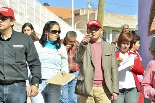 REALIZA ARR “MARCHAS EXPLORATORIAS” EN COLONIAS DEL MUNICIPIO