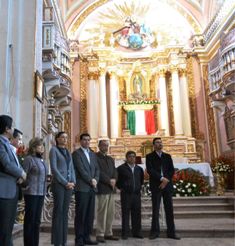 ENTREGA MUNICIPIO OBRAS DE REGENERACIÓN EN RETABLO Y PRESBITERIO DEL SANTUARIO DE GUADALUPE