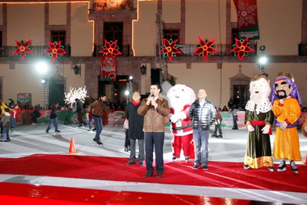 CLAUSURA MAR PISTA DE HIELO Y VILLA NAVIDEÑA DE ZACATECAS