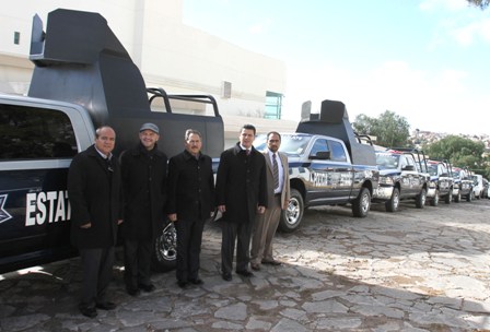 RECONOCE MAR A LOS POLICÍAS ESTATALES DE ZACATECAS