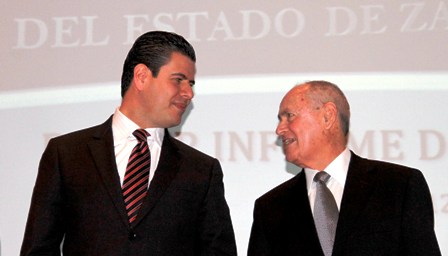 ACUDE MAR A PRIMER INFORME DE ACTIVIDADES DEL MAGISTRADO PRESIDENTE DEL TRIBUNAL SUPERIOR DE JUSTICIA DEL ESTADO DE ZACATECAS