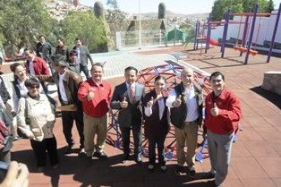 INAUGURA ARR PARQUE EL ETE