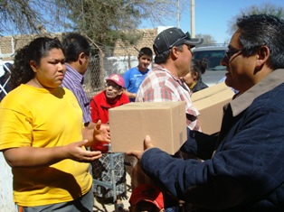 ENTREGA GOBIERNO DE FRESNILLO PAQUETES DEL PROGRAMA ALIMENTARIO EN COMUNIDADES RURALES