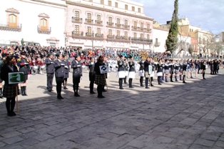 PROMUEVE SEDUZAC RESPETO A SÍMBOLOS PATRIOS ENTRE JÓVENES BACHILLERES