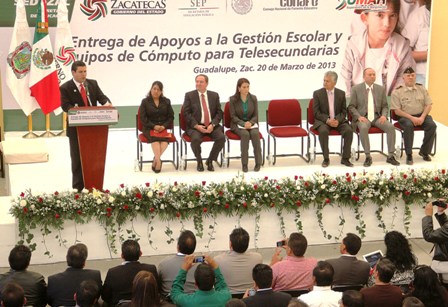 INICIA MAR PROGRAMA PARA COMBATIR REZAGO EDUCATIVO EN ZACATECAS