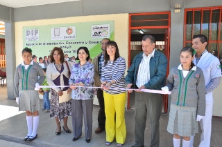 INAUGURAN ESPACIO DE ALIMENTACIÓN EN ESCUELA