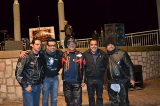 RECIBE PRESIDENTE A CLUB DE MOTOCILISTAS