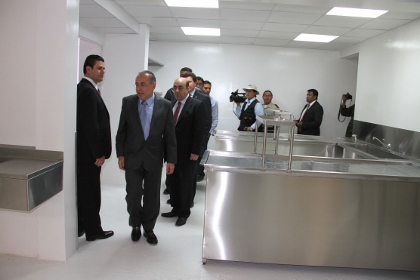 INAUGURAN MAR Y JESÚS MURILLO KARAM SEMEFO DE FRESNILLO