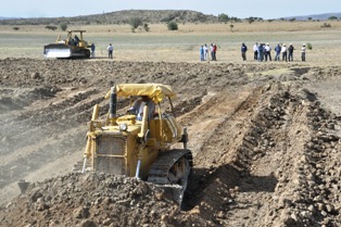 GESTIONA ARR MEGA BORDO EN COMUNIDAD EL MAGUEY PARA MAYOR CAPTACIÓN DE AGUA