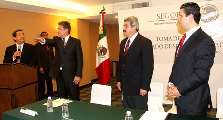 ACUDE MAR A TOMA DE PROTESTA DEL DELEGADO DE LA SEGOB EN ZACATECAS