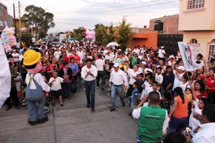 Benjamín Medrano promete crecimiento económico para Fresnillo